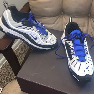 Blue Nike Airmaz Size 11